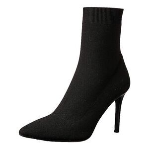 CHARLES BY CHARLES DAVID Womens Black Venus Toe Stiletto Heeled Boots 8 M